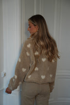 Valentin Fleece Sweatshirt - Beige