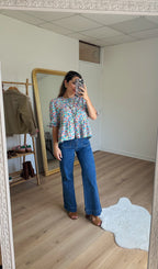 Blusa con lazo Faustine