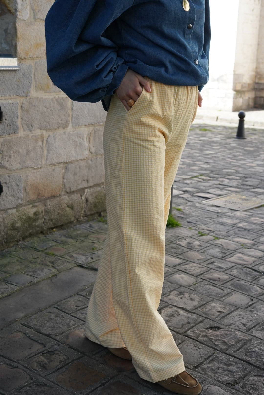 Pantalón Arthur Vichy Amarillo