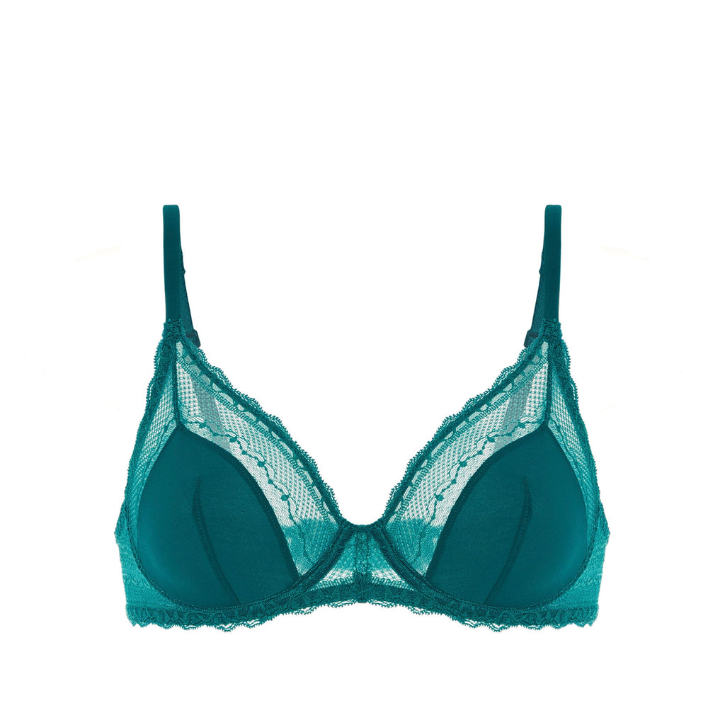 Soutien-Gorge Armatures Padding Maintien Destinee - Bleu Pavo
