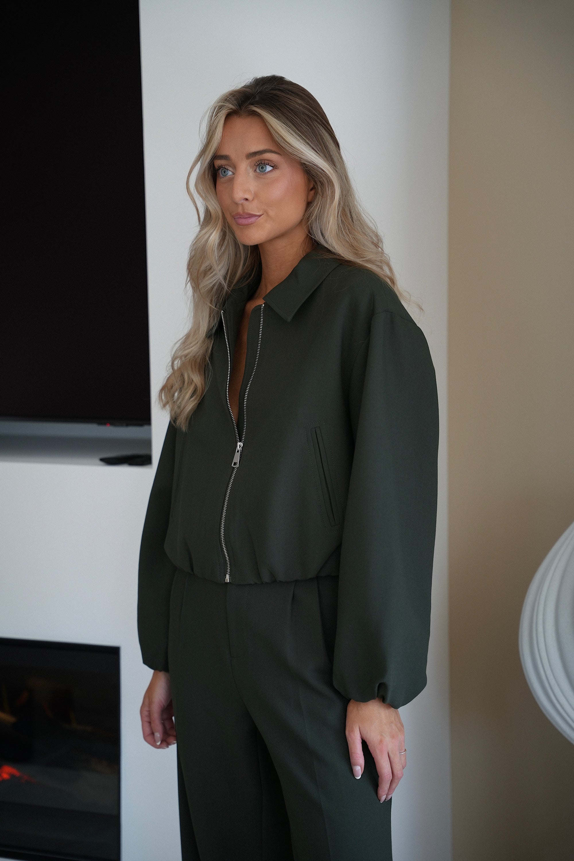 Veste Zippée Kyla - Verte