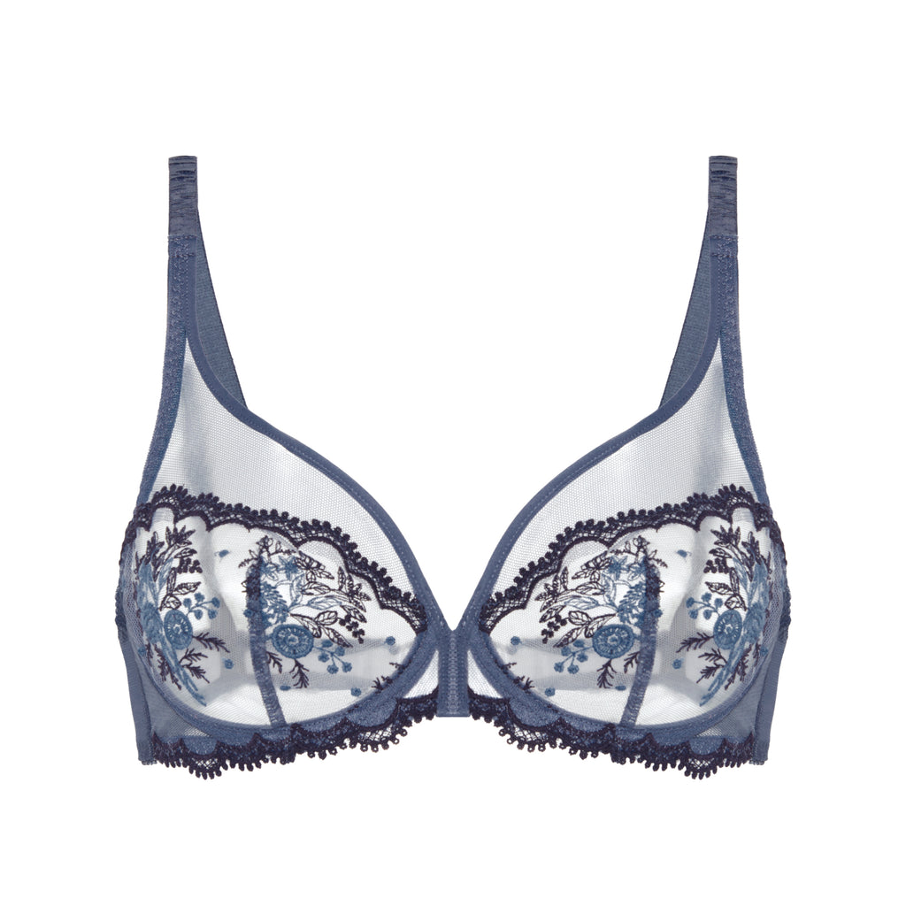 Intrigue Bras - Ash Blue