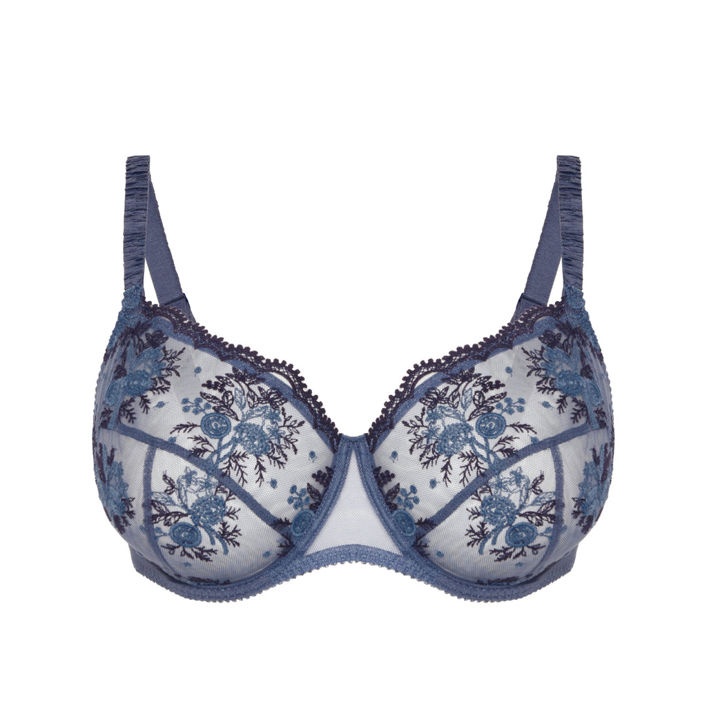 Soutiens-Gorge Intrigue Bleu Cendre