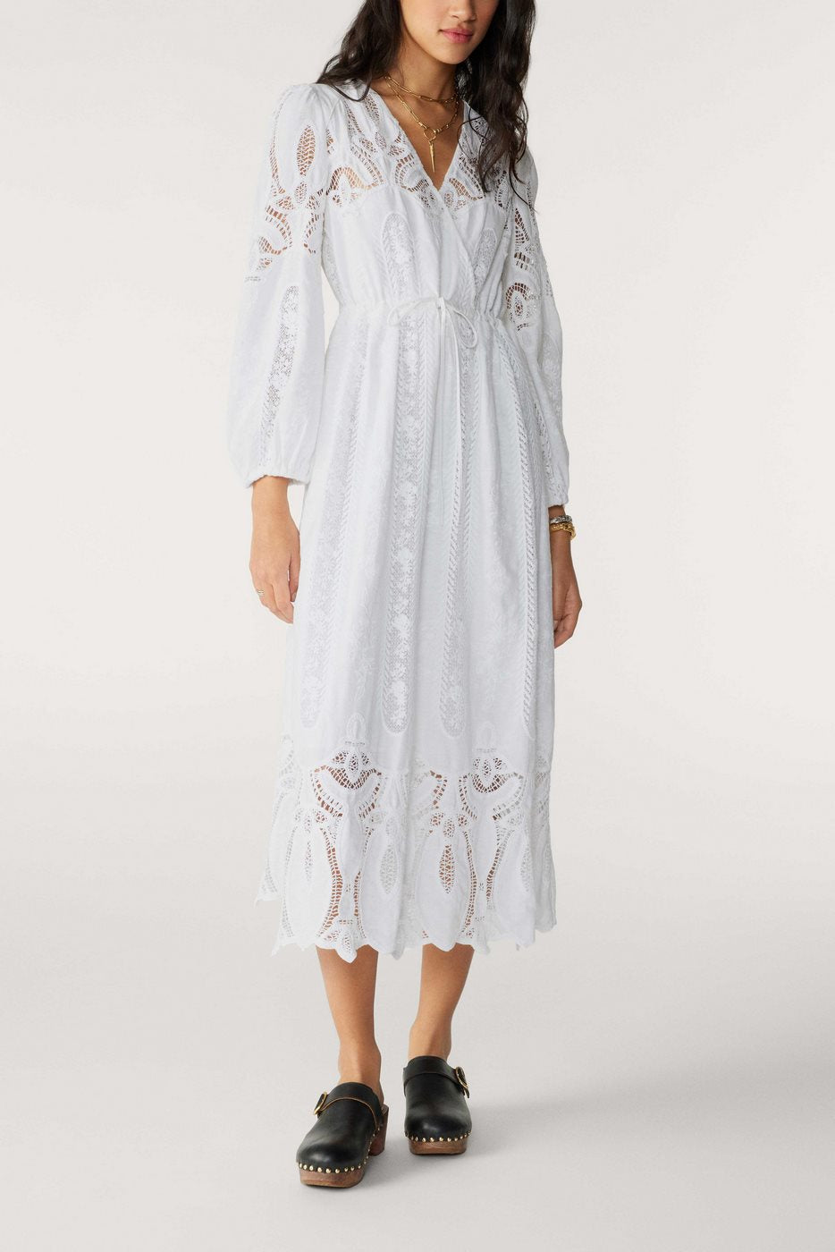 Eloise Dress - Ecru - Women