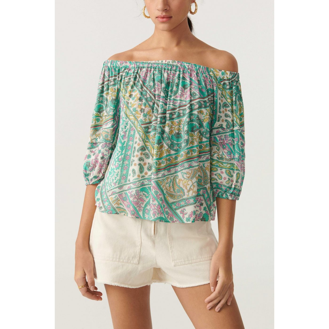 Fenji Top - Green - Women