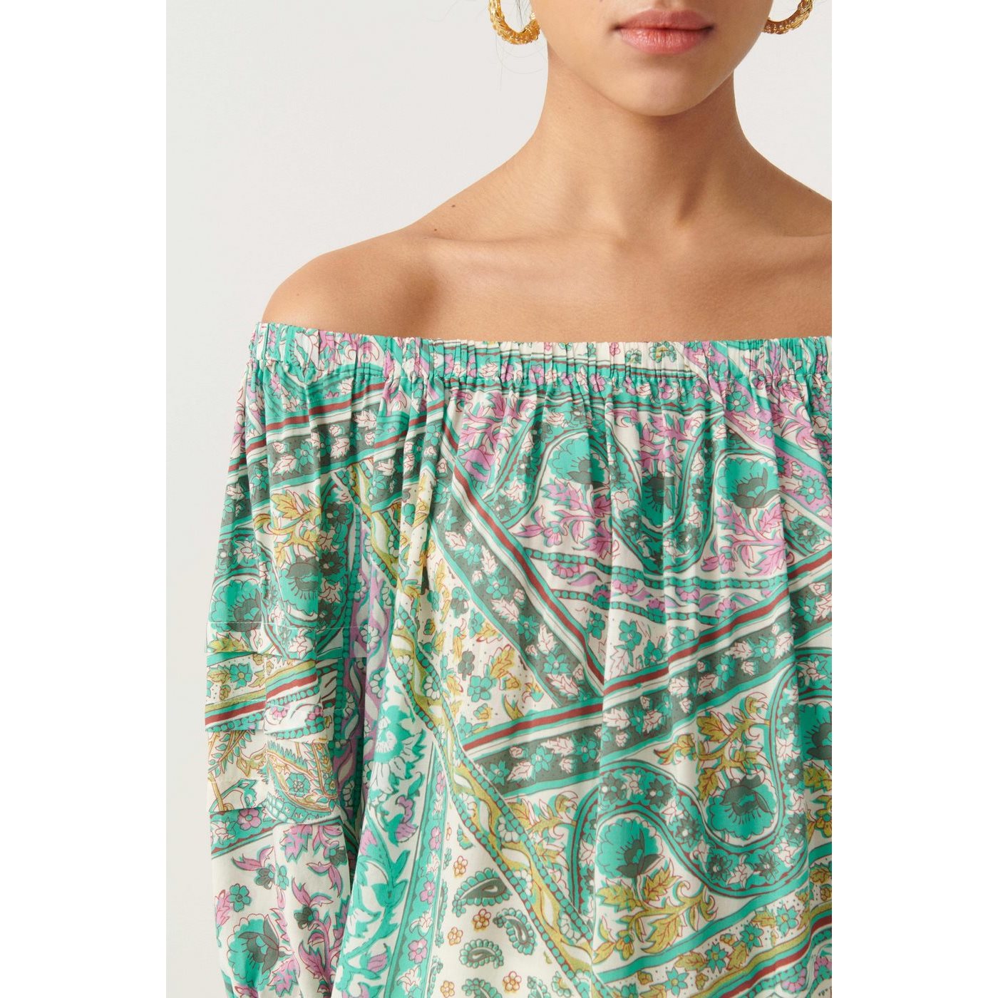 Fenji Top - Green - Women