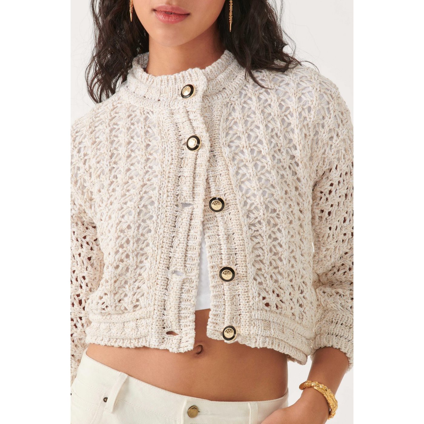 Cardigan Novela - Ecru - Femme