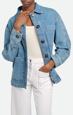 Vanessa Bruno - Blouson Neli - Indigo Clair