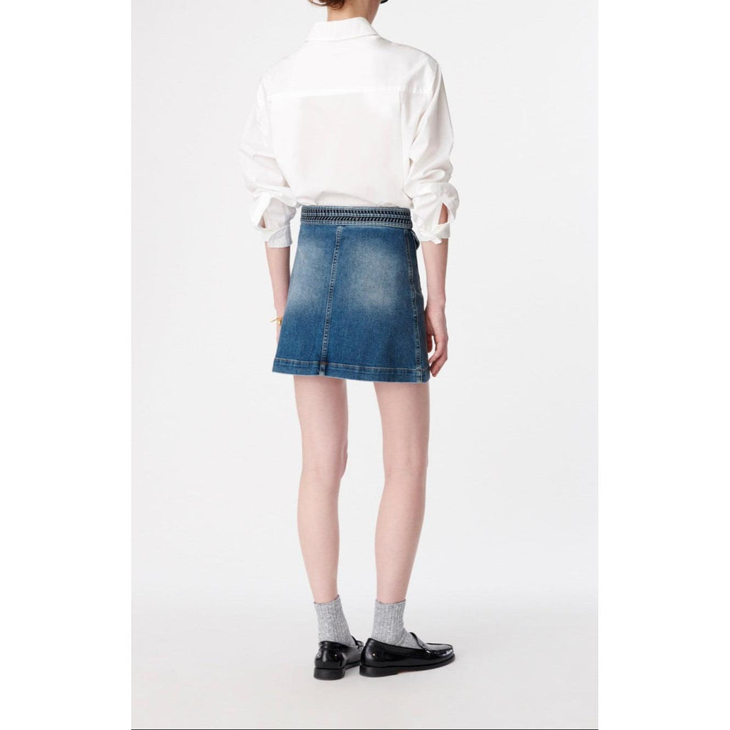Naoto Skirt - Light Indigo