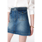 Naoto Skirt - Light Indigo