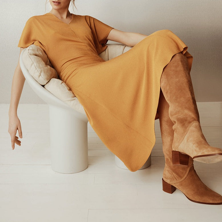 Vanessa Bruno - Vestido Ariana - Azafrán