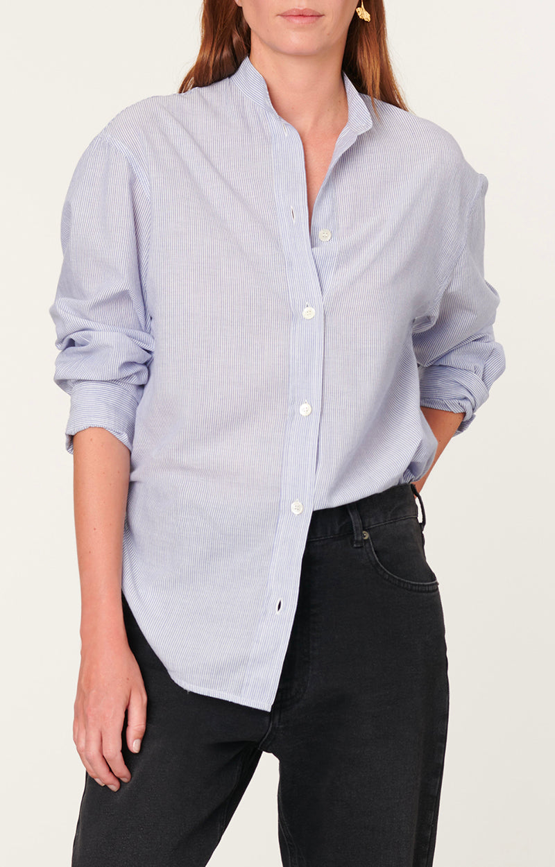 Lidiane Shirt - White/Blue