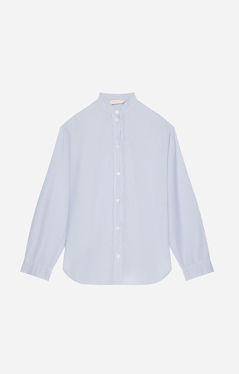 Lidiane Shirt - White/Blue