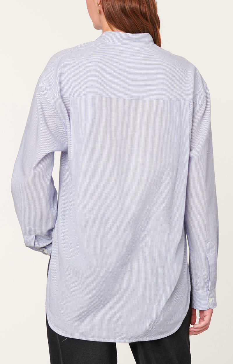 Lidiane Shirt - White/Blue