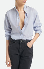 Lidiane Shirt - White/Blue