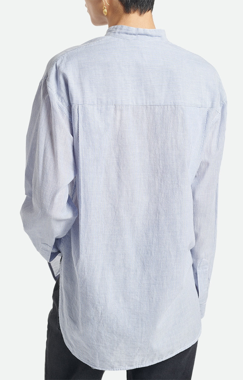 Lidiane Shirt - White/Blue