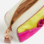Bolso Cámara - Off White/Pink
