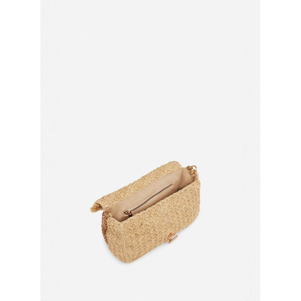 Vanessa Bruno - Sac A Rabat Moon Raphia Gm - Naturel