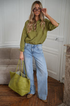 Alane Star Jeans - Blue