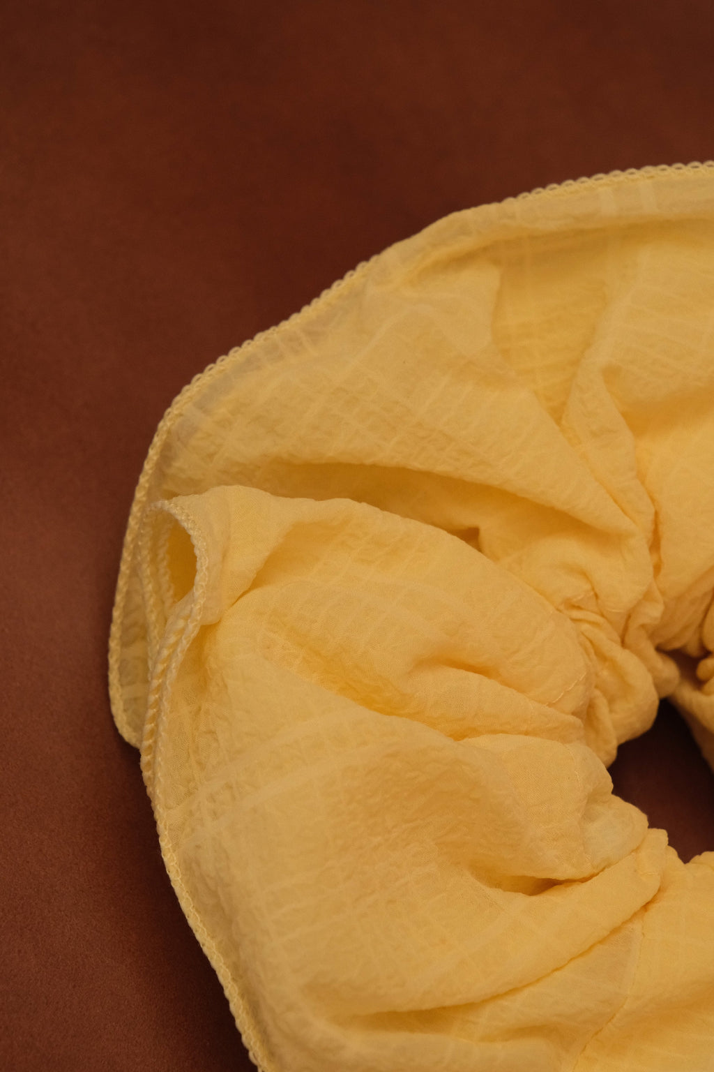 Maxi Froufrou Yellow Scrunchie