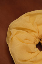 Maxi Froufrou Yellow Scrunchie