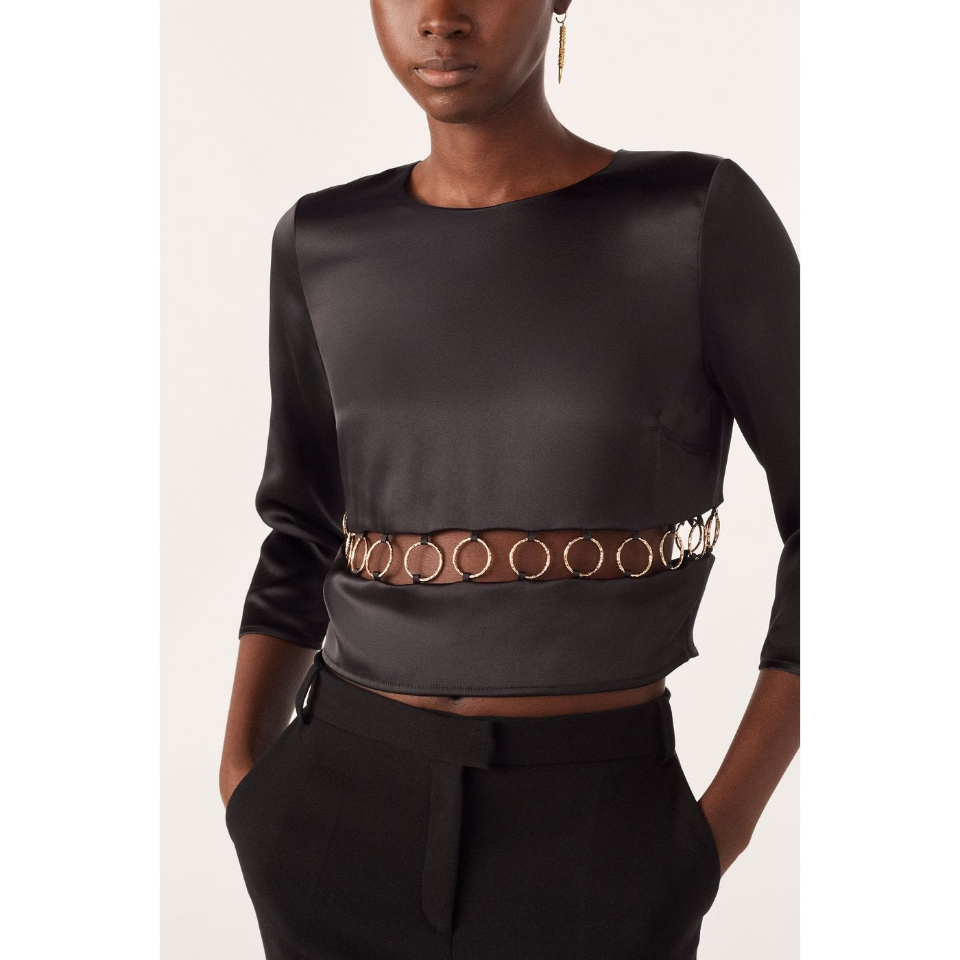 Top Casy - Negro - Mujer