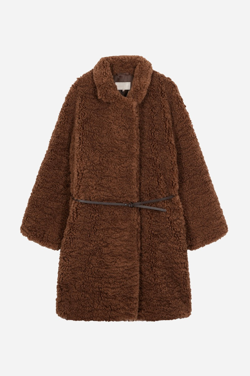 Maguelone Coat - Brown