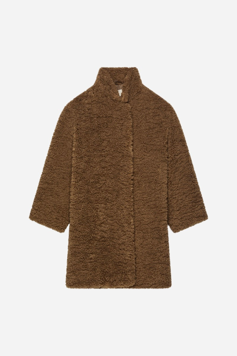 Maguelone Coat - Brown
