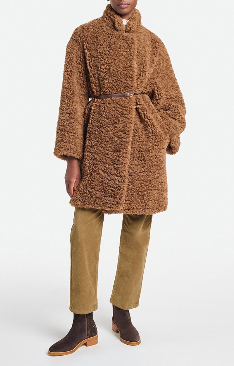 Maguelone Coat - Brown