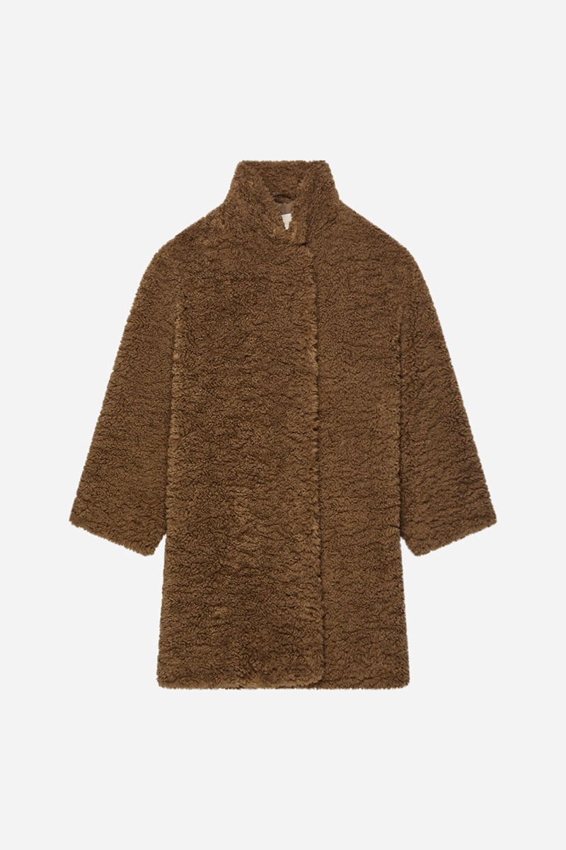 Maguelone Coat - Brown