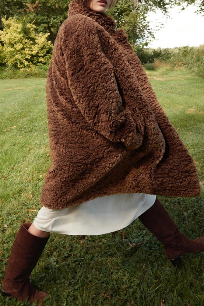Maguelone Coat - Brown