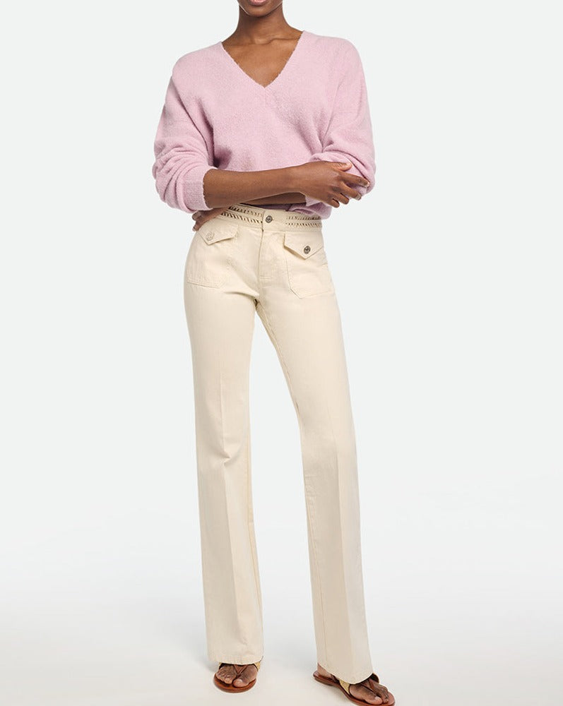 Vaquero Bootcut Nano - Off White