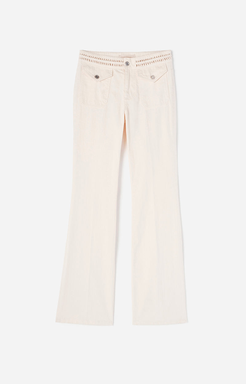 Vaquero Bootcut Nano - Off White