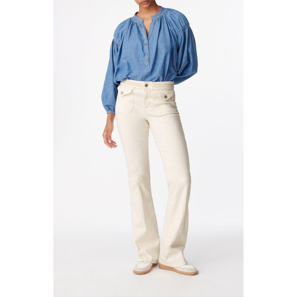 Vanessa Bruno - Jean Bootcut Nano - Naturel
