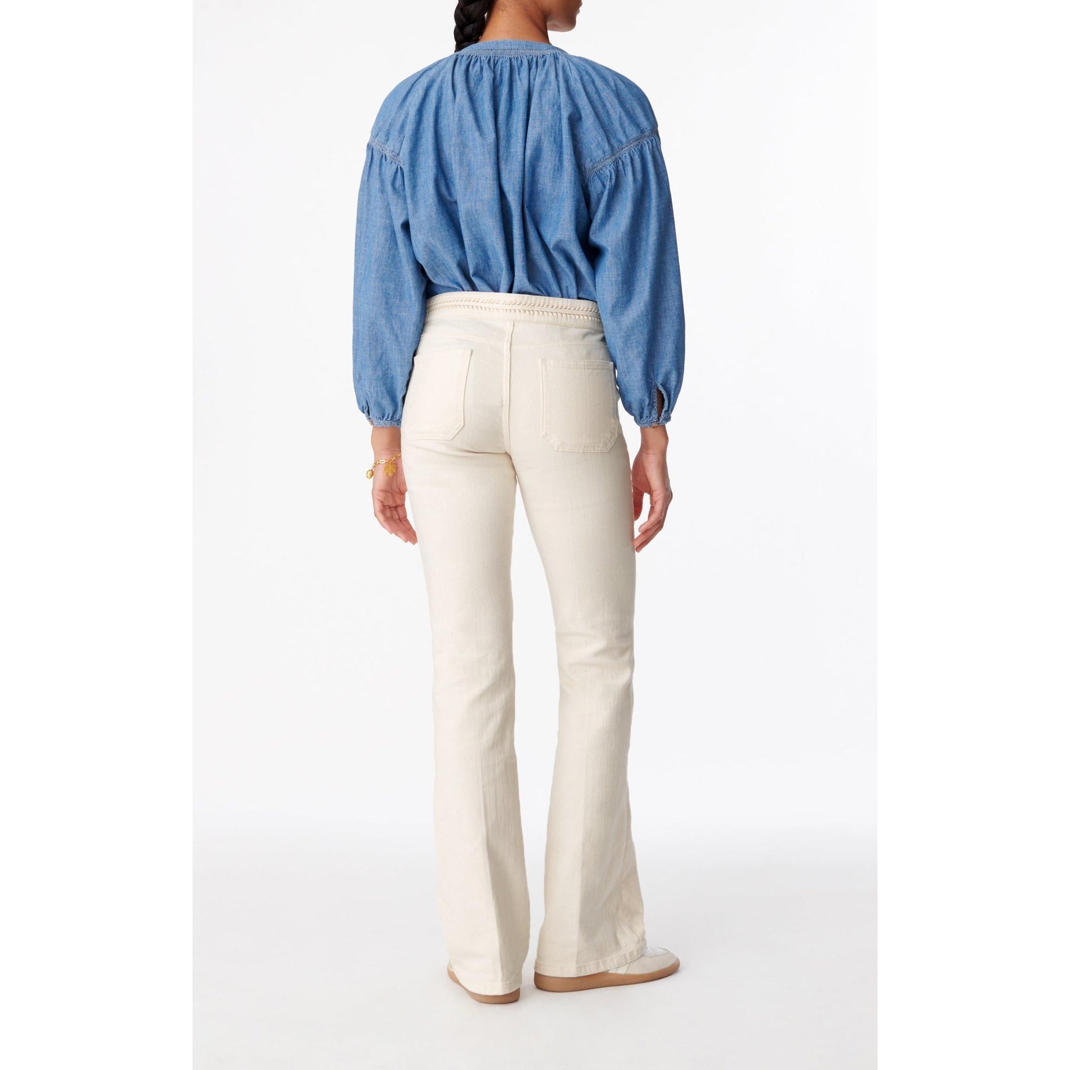 Vanessa Bruno - Jean Bootcut Nano - Naturel
