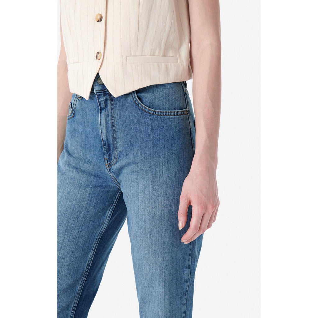 Jean Crop Timael - Indigo Clair