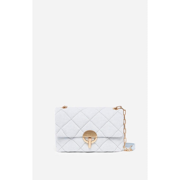 Vanessa Bruno - Grand Sac Moon En Lin - Aqua