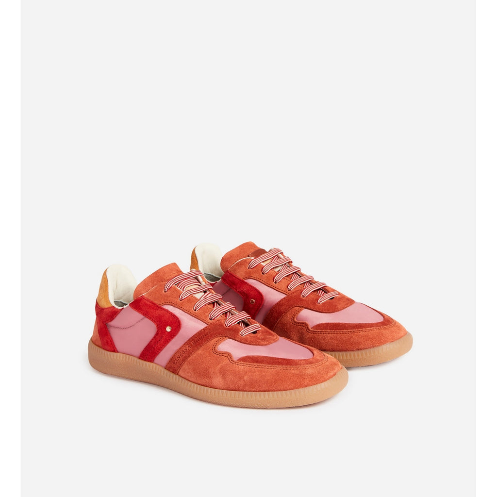 Zapatillas Farrah Bajas En Cuero - Grenadine