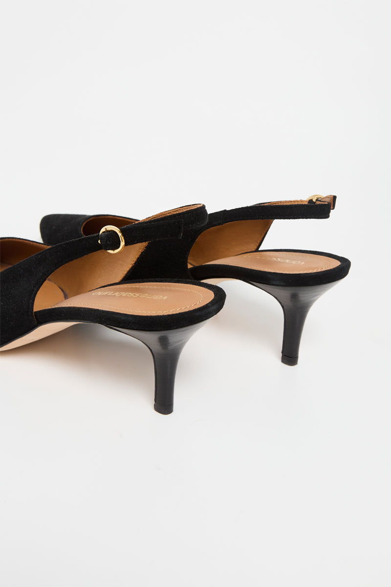 Vanessa Bruno - Slingbacks 55Mm - Black