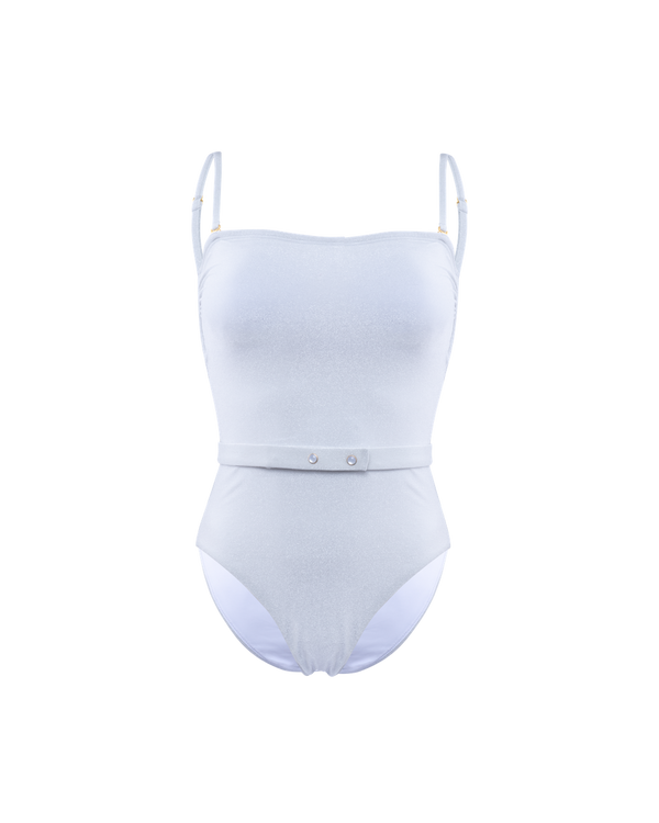 Beleza Pura Pressure 1 Piece Swimsuit White