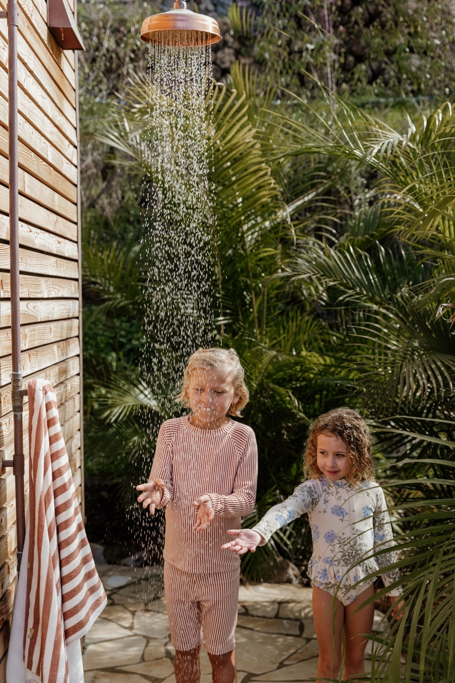 Bañador Corto UV - Stripe Rust