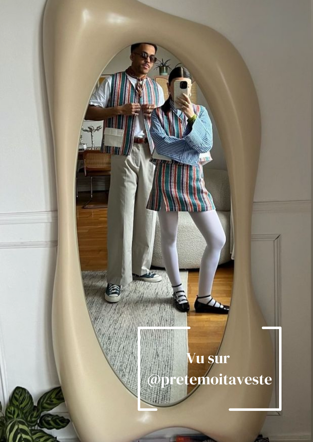 Chaleco De Tweed Unisex - Oliver
