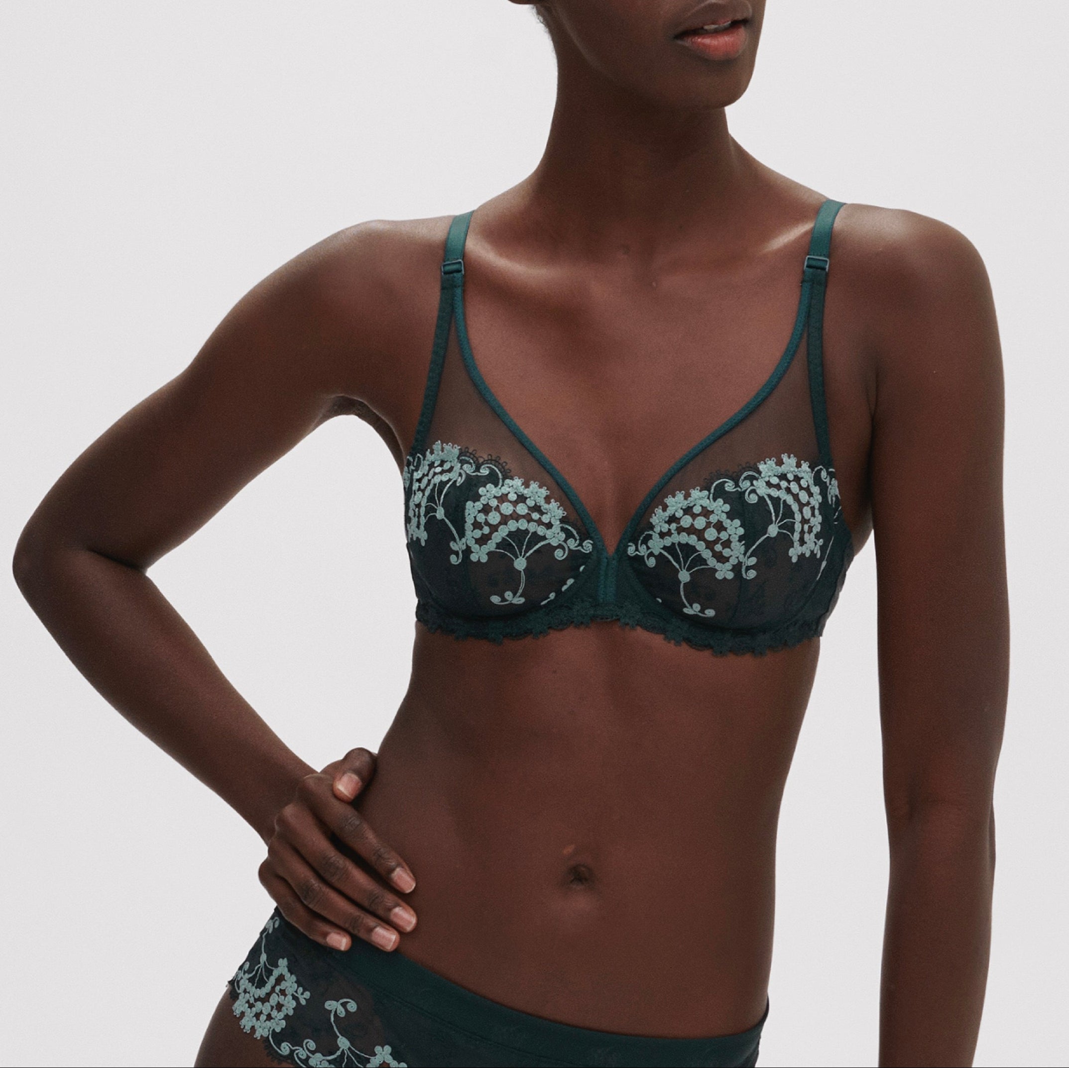 Wish Bra - Dark Green