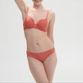 Comete 3D Spacer Contoured Underwired Bra - Texas Pink