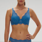 Soutien-Gorge Padding Moulé Spacer 3D Karma - Bleu Myosotis