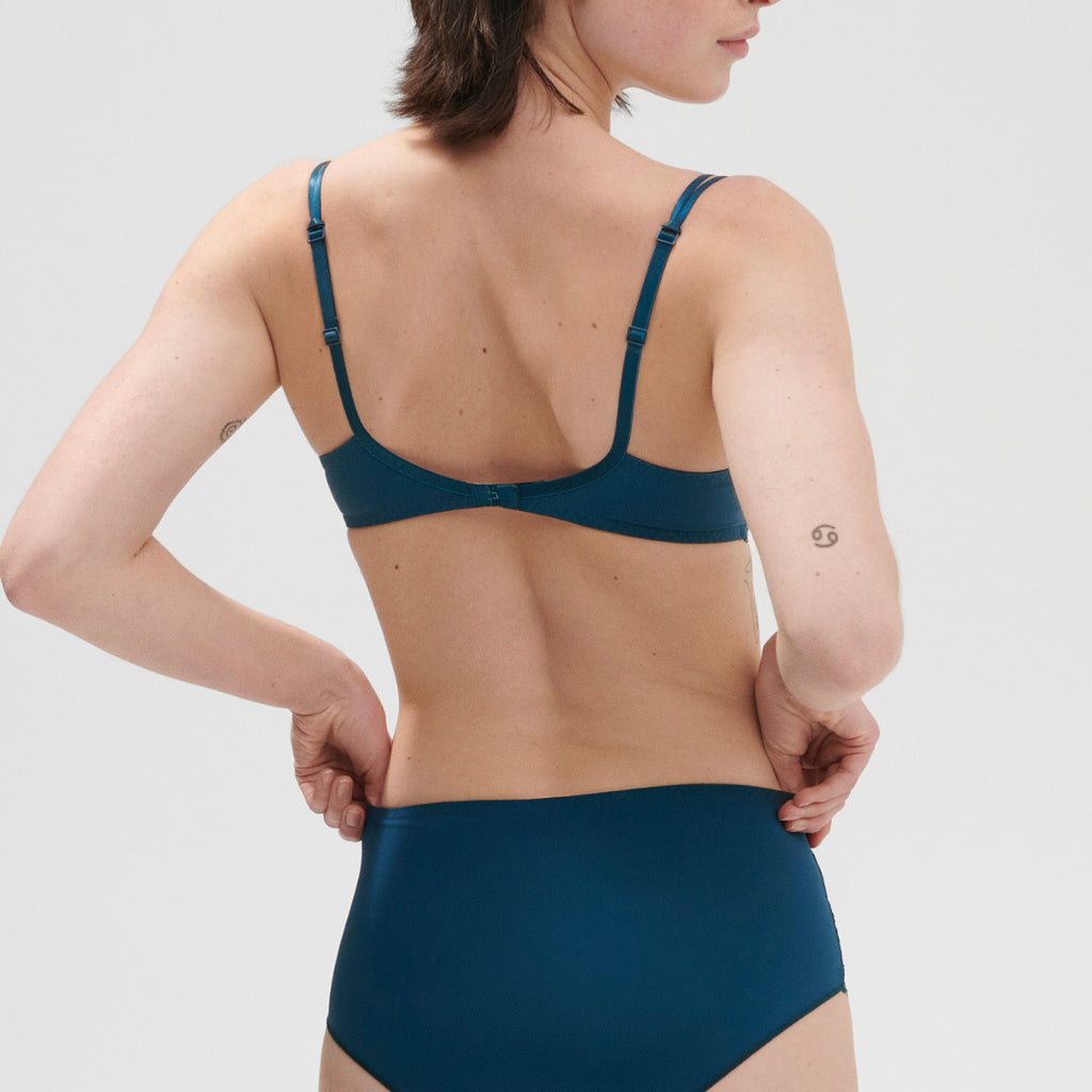 Soutien-Gorge Padding Moulé Spacer 3D Delice - Bleu Prestige
