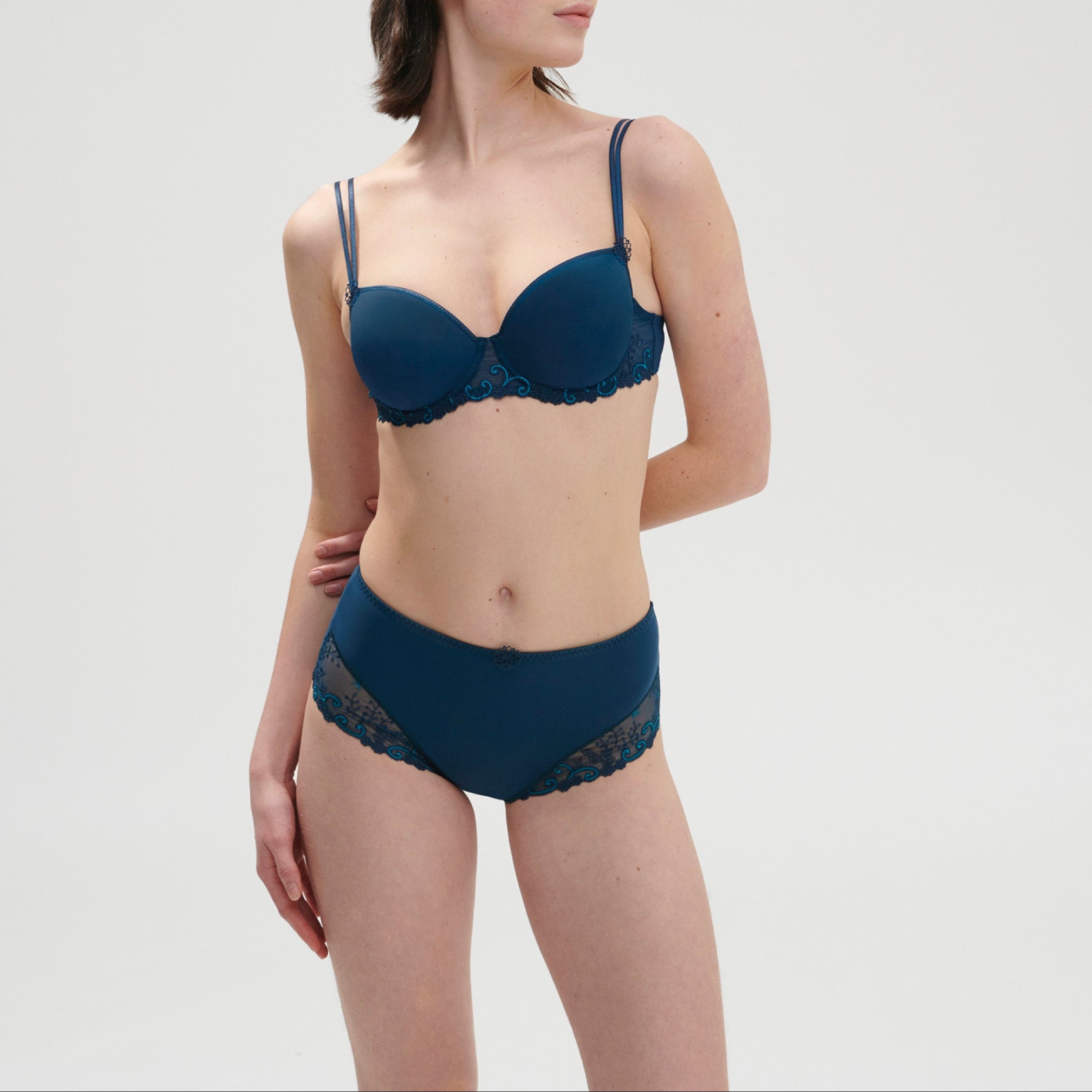 Soutien-Gorge Padding Moulé Spacer 3D Delice - Bleu Prestige