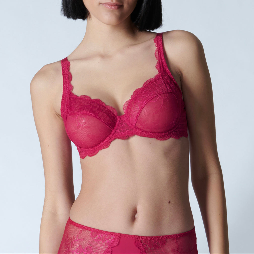 Soutien-Gorge Armatures 3/4 Reve - Cranberry