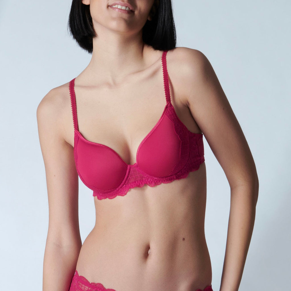 Soutien-Gorge Armature Galbé Spacer 3D Reve - Cranberry