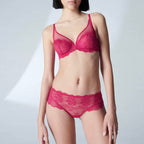 Soutien-Gorge Armature Décolleté Plongeant Reve - Cranberry